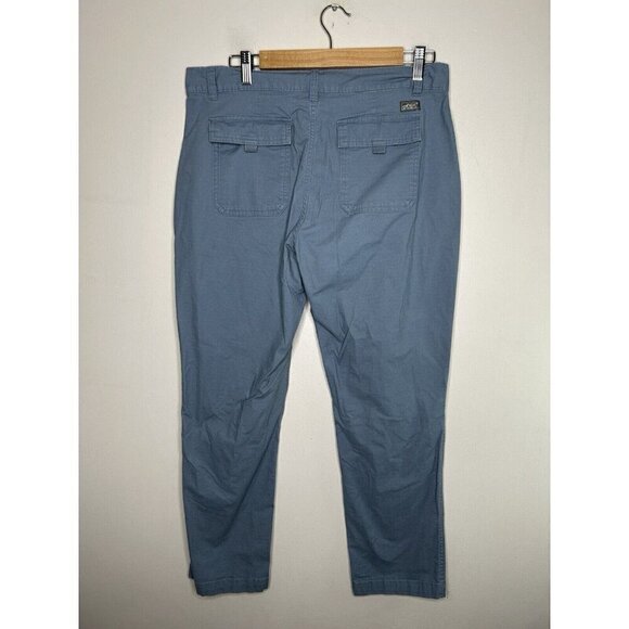 Eddie Bauer Pants Womens Blue Pockets Hiking Utility Active Size 10 - Picture 3 of 9
